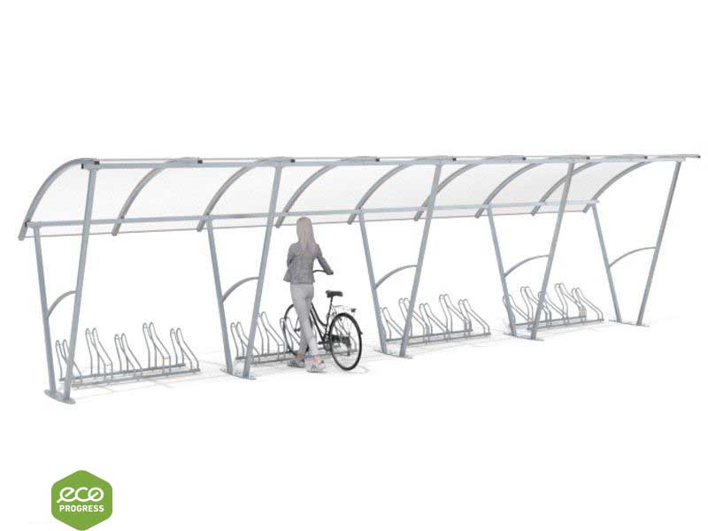 Prístrešok typ 03 pre 20 bicyklov