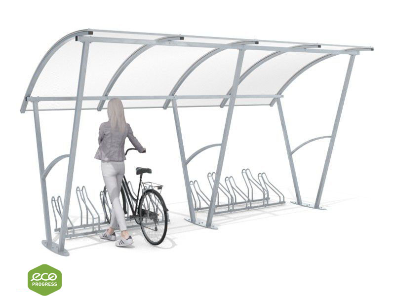 Prístrešok typ 03 pre 10 bicyklov