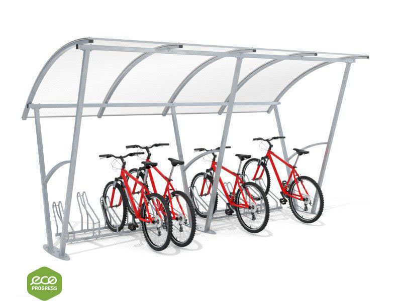 Prístrešok typ 03 pre 10 bicyklov