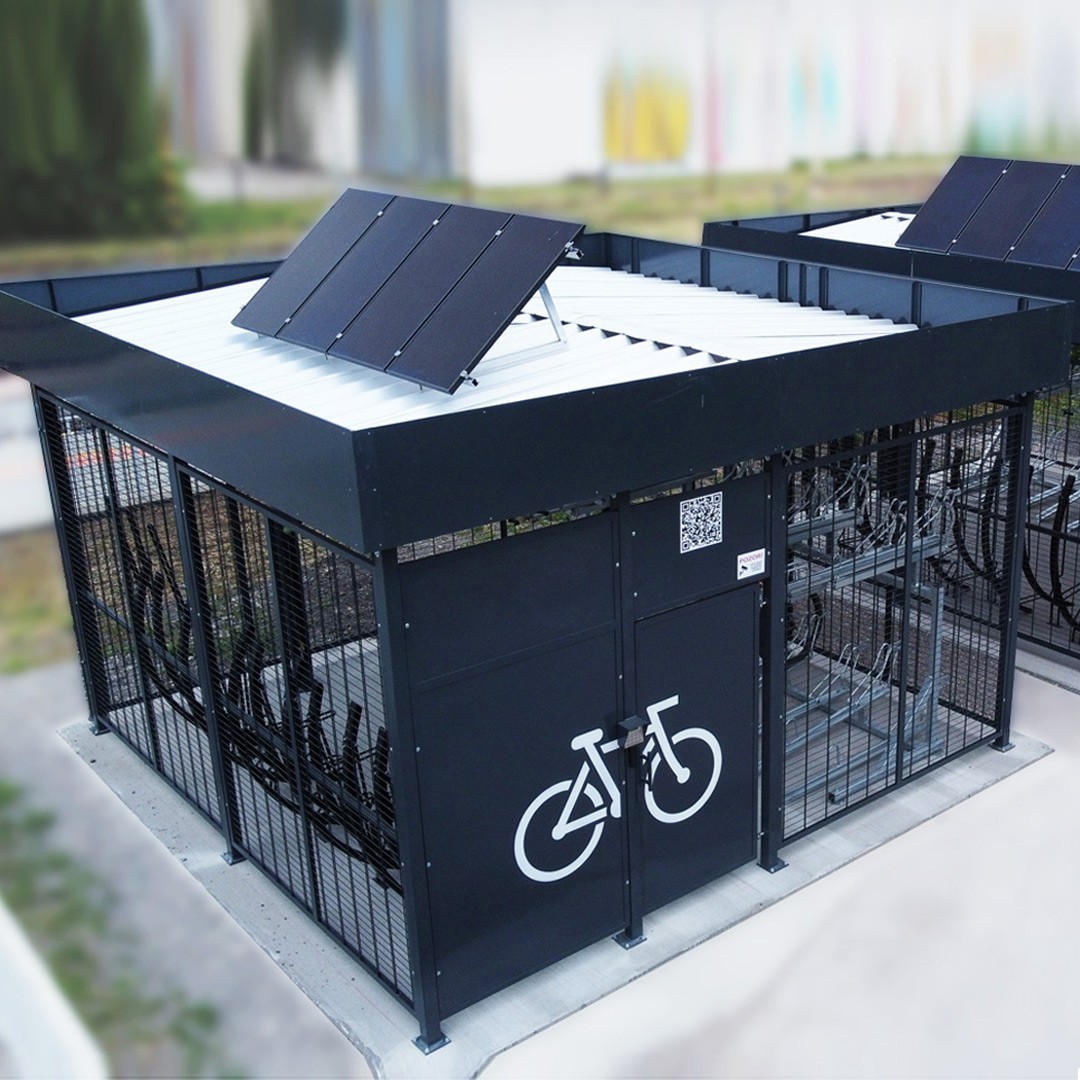 Uzamykateľný prístrešok pre bicykle CYKLOSAFE LITE