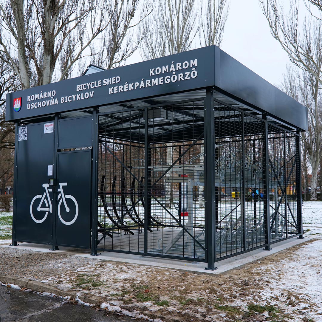 Uzamykateľný prístrešok pre bicykle CYKLOSAFE LITE