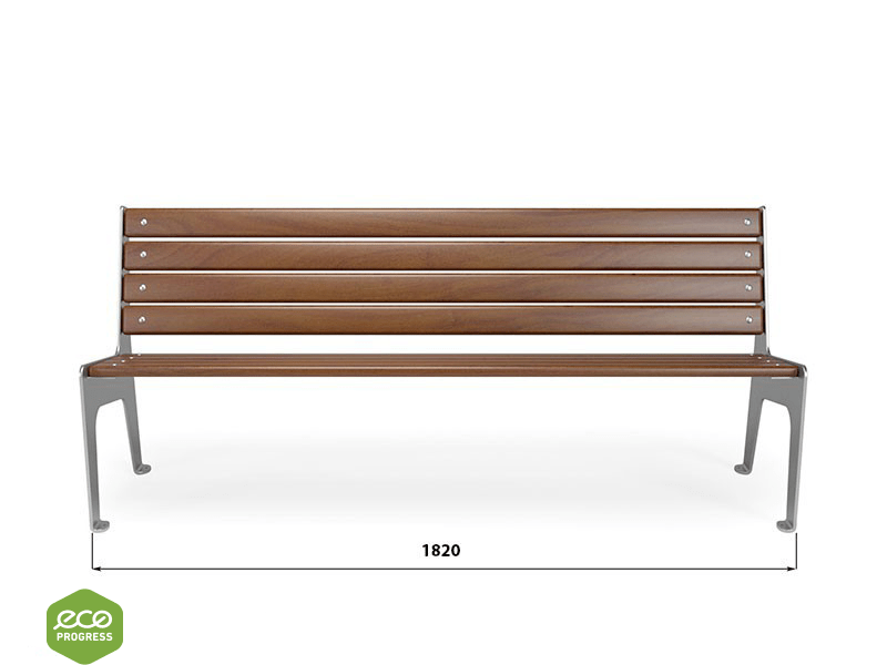 Lavička s operadlom typ 37