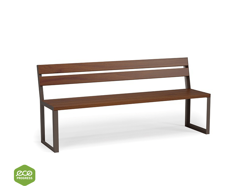 Lavička s operadlom typ 23