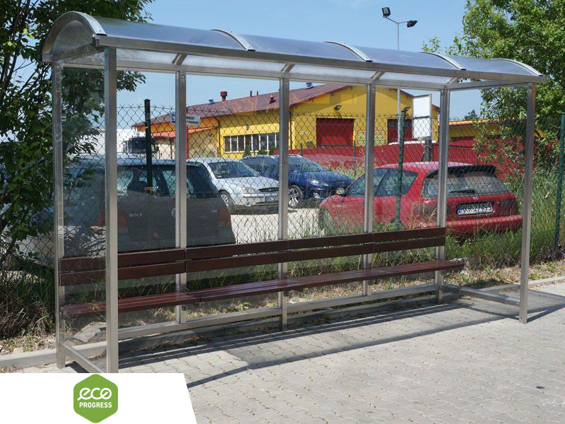 Prístrešok pre autobusové zastávky typ 06 – 525 cm
