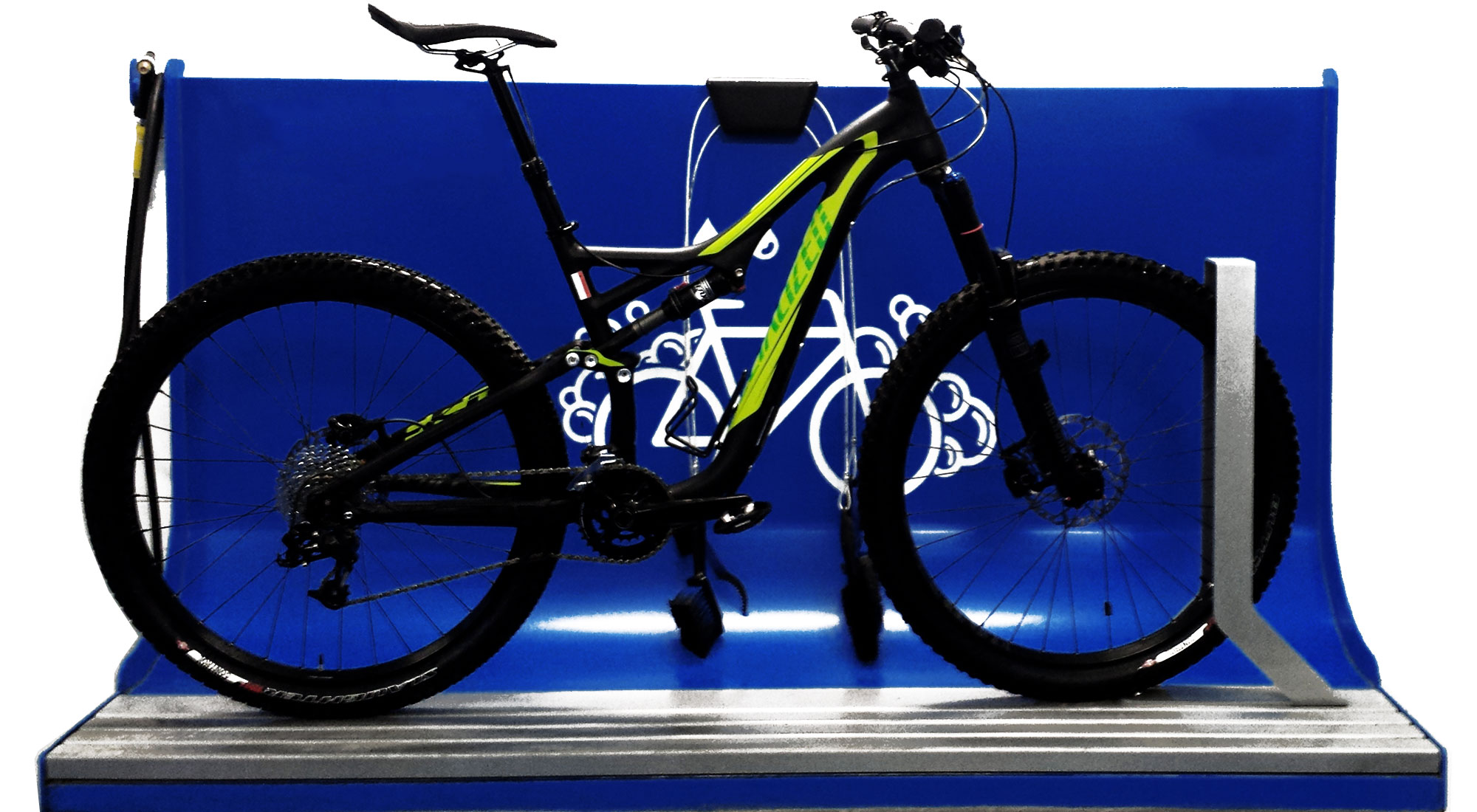 Čistiaca stanica na bicykle typ 01