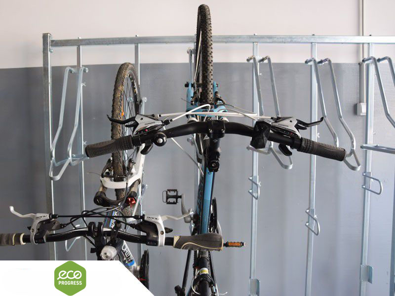 Vešiak na bicykle typ 05 pre 18 bicyklov