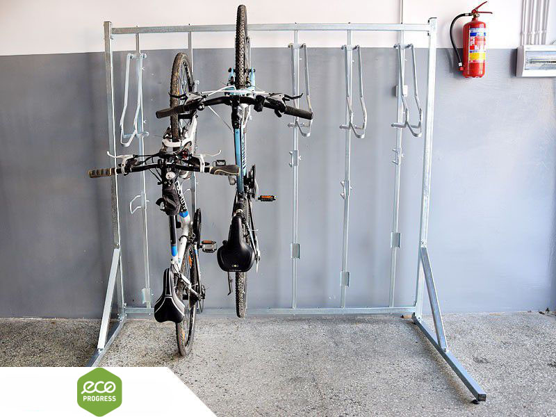 Vešiak na bicykle typ 05 pre 18 bicyklov