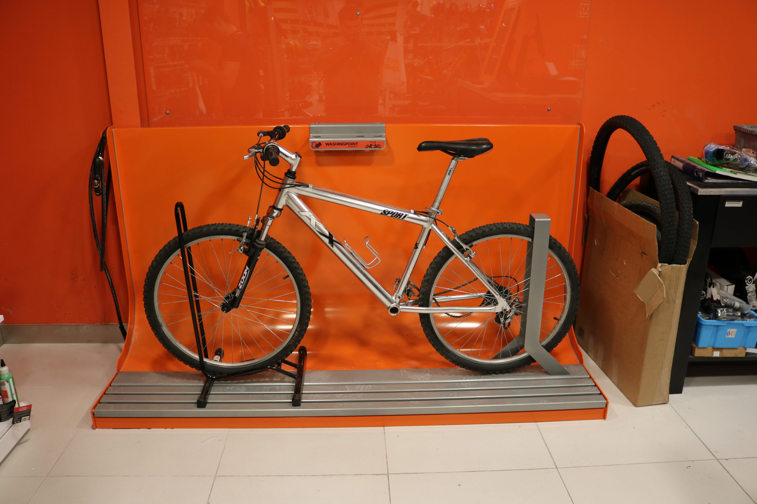 Umývacia stanica pre bicykle typ 02