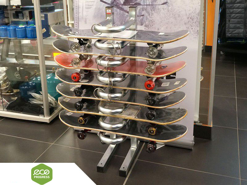 Stojan na skateboard typ 02