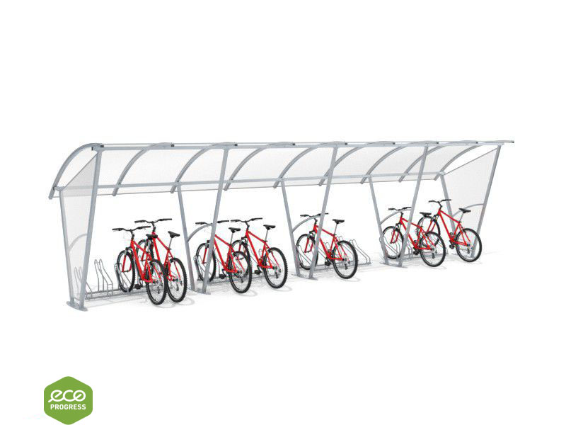 Prístrešok typ 04 pre 20 bicyklov