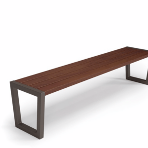 Bench without backrest type 11
