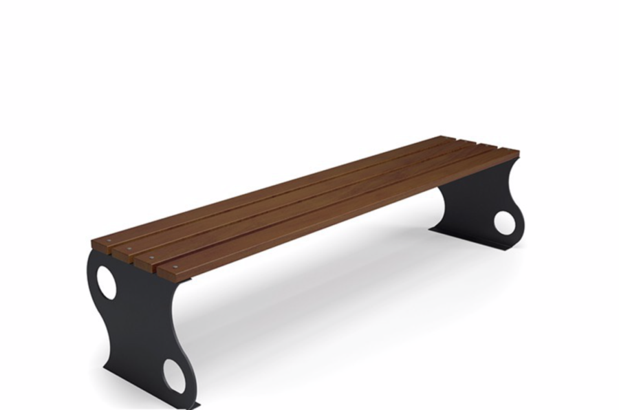 Bench without backrest type 14