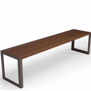 Bench without backrest type 15