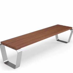 Bench without backrest type 10