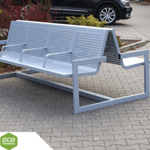 Bench with backrest type 46