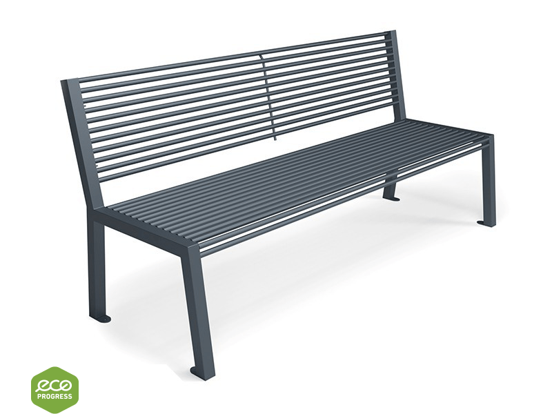 Bench with backrest type 18