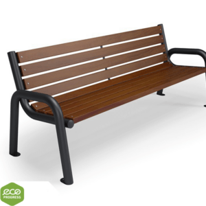bench with backrest type 2