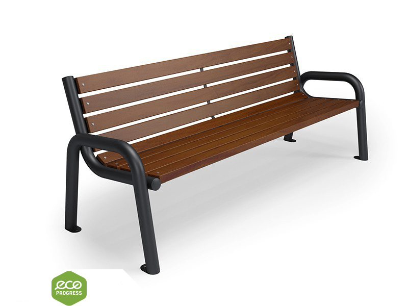 bench with backrest type 2