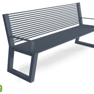 Bench with backrest type 50