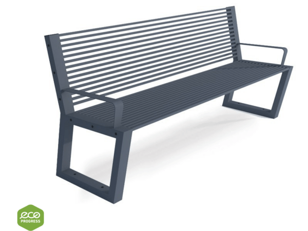 Bench with backrest type 50