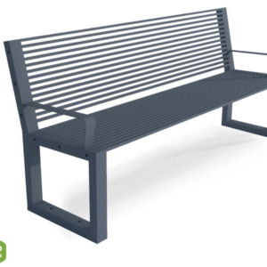 Bench with backrest type 52